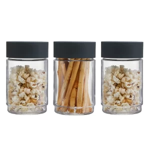 Transparent Kitchen Storage Container Jar Pack of 3