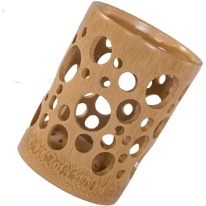 Bamboo pen stands Bamboo pen stands