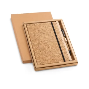 Eco Friendly Cork notebook with pen Eco Friendly Cork notebook with pen