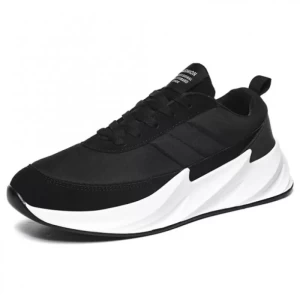 Casual Shark Running Shoes For Men Black Casual Shark Running Shoes For Men Black