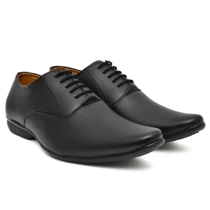 Men Faux Leather Longi Office Shoes Black Men Faux Leather Longi Office Shoes Black