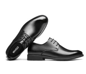 Lightweight Leather Merger Black Formal Shoes For Men Lightweight Leather Merger Black Formal Shoes For Men