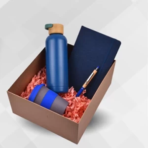 BAMBOO DESK SET Blue