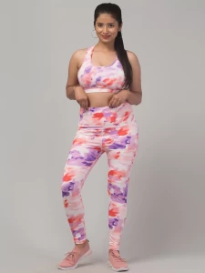 High Quality Printed Fogg Pink Sports Wear Set For Women