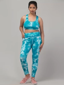 High Quality Printed Sea Print Sports Wear Set For Women