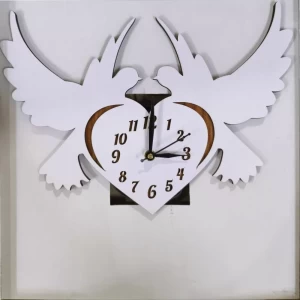 Wall Clock Wooden D94