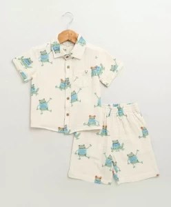 Blossom Whisper Ruffle Co-ord Set