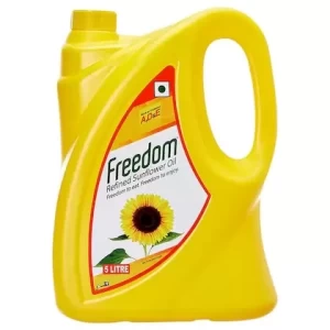 Freedom Refined Sunflower Oil 5 ltr can